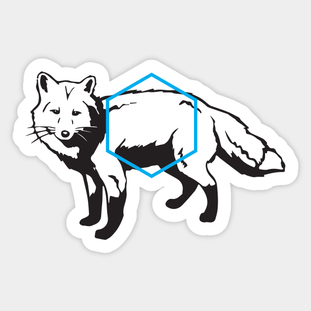 Fox 20XX Sticker by waveformUSA